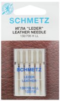 Набор игл для кожи Schmetz "Leder", 100, 5 шт