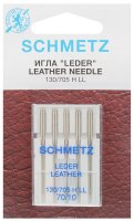 Набор игл для кожи Schmetz "Leder", 70, 5 шт