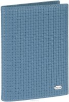 Обложка для автодокументов женская Petek 1855, цвет: голубой. 584.020.22