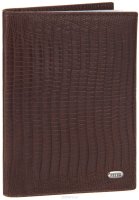 Обложка для автодокументов Petek 1855, цвет: коричневый. 584.041.02