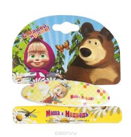 Маша и медведь Заколка-автомат Самолетик