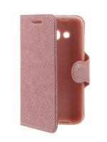   Alcatel OneTouch 4034 Pixi 4 Red Line Book Type Pink