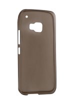   HTC One M9 Krutoff Silicone Transparent-Black 10658