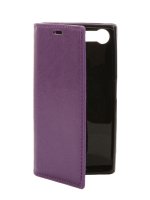   Sony Xperia X Compact Cojess Book Case New  1 Purple  
