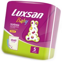 Пеленки Luxsan Baby 5 60x60cm 266005