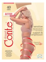  Conte Active Soft  2  40 Den Naturel