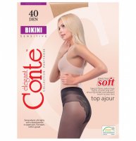  Conte Bikini  4  40 Den Naturel