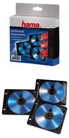   CD-ROM/DVD-ROM Ring Binder Sleeves, 50 pcs./pack, black