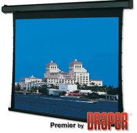    Draper Premier 409/161" HDG ebd 12" (9:16) 201*356 , black 