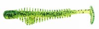   B Fish & Tackle Pulse-R Paddle Tail 3.25" - Chartreuse Pepper, 8,2  (8 )
