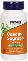    NOW FOOD NOW Cascara Sagrada 450mg / 100 caps