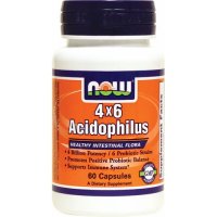    NOW FOOD NOW 4X6 Acidophilus / 60 vcaps