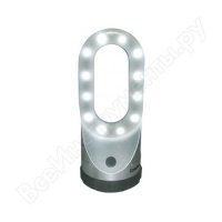 Светильник для кемпинга 4XR03, серебро, 24 LED, магнит, подвес, пласт корп Camelion LED62441 12068