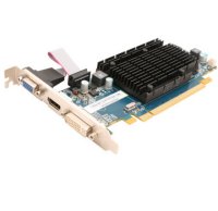  PCI-E Sapphire Radeon HD5450 1Gb DDR3 64bit 40nm 650/1600Mhz DVI/VGA/HDMI LRTL *11166-02-