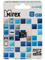   Mirex microSDHC 8  [13612-MCROSD08]