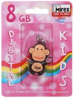  USB Flash Mirex Monkey Brown 8 