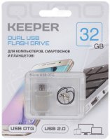  OTG USB Flash Qumo Keeper 22468 32 