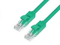   Greenconnect UTP 24AWG cat.5e RJ45 T568B 0.5m Green GCR-50694