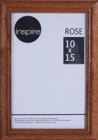 Рамка Inspire Rose 10 х 15 см дерево цвет коричневый