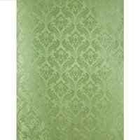 Ткань " Вензель " 1 п /м 145 см жаккард цвет зеленый