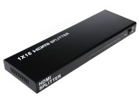 Разветвитель HDMI 4K Splitter Orient HSP0116H, 1-)16, HDMI 1.4/3D, UHDTV 4K(3840x2160)/HDTV1080p/108