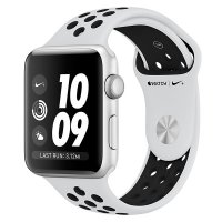 - Apple Watch Nike+ 42mm Silver Al/Bl Nike Band MQL32RU/A