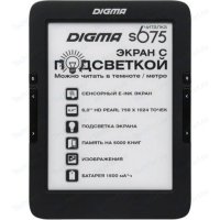  A6" Digma S602 4Gb Black E-Ink HD Pearl 1024x768, Qwerty , 