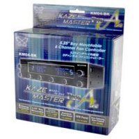 Scythe (KM04-BK) Kaze Master Pro Ace (Black, 5.25" , 6-chFanSpeedController, LCD Temp. monitor