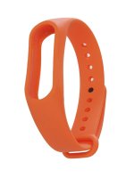 Ремешок для фитнес-браслета Xiaomi Mi Band 2 Silicon orange