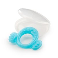 Happy Baby Silicone Teether in Case Blue 20015 4650069781912