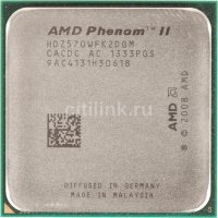  CPU AMD Phenom II X2 521 (HDX521O) 3.5 /2 / 4000  Socket AM3