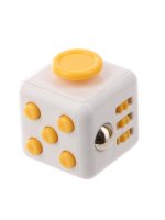   Fidget Cube White-Yellow