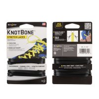 Шнурки спортивные Nite Ize KnotBone Stretch Laces Black KBL-01-2R7