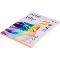 Бумага Maestro Color Neon A4 80g/m2 100 л Orange Neoor 102424