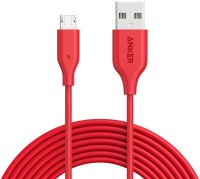  Anker PowerLine Micro USB 3m A8134H91 Red 906993