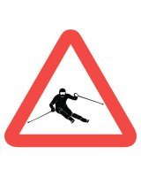 Sport-Sticker Лыжи - треугольная