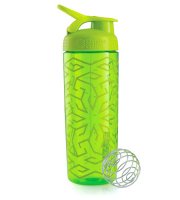  BlenderBottle SportMixer Sleek 828ml Zen Gala Pattern Green BB-SMSK-ZEGA