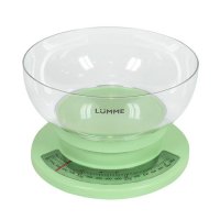 Весы кухонные Lumme LU-1303 Green