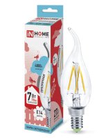 IN HOME LED-  -deco 7W 4000K 230V 630Lm E14 Clear 4690612007670
