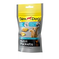 Gimpet Nutri Pockets Agile с глюкозамином и витаминами группы В 45g для собак 509600