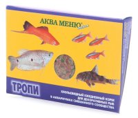 Аква Меню Тропи 11 гр для декоративных рыб в аквариумах смешанного сообщества 650195