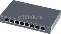  TP-LINK (TL-SG108) 8-Port Gigabit Desktop Switch (8UTP 10/100/1000 Mbps)