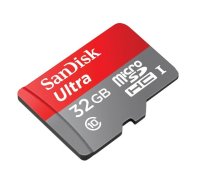   SanDisk Ultra (SDSDQUAN-032G-G4A) microSDHC Memory Card 32Gb Class10 UHS-I U1+ microSD-