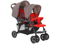    Baby Care Tandem BC002 Grey/Red