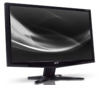  20" Acer G206HLBb black (LED, LCD, Wide 1600 x 900, 5 ms, 90/60, 200 cd/m, 100`000`000:1)