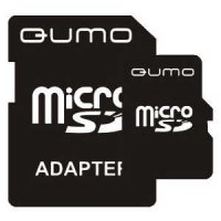 Карта памяти Micro Secure Digital Card 2GB QUMO + adp [QM2GMICSD]
