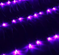 Luazon Сетка 1x0.7m LED-96-220V Violet 187203