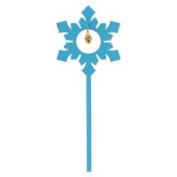 Топпер СИМА-ЛЕНД Снежинка с бубенчиком Blue 2588538