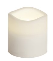  Star Trading Candle Plastic White 067-77