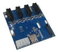 - Open-Dev LPE-41X CARD PCI E / 1 PCI - 4PCI-E -  